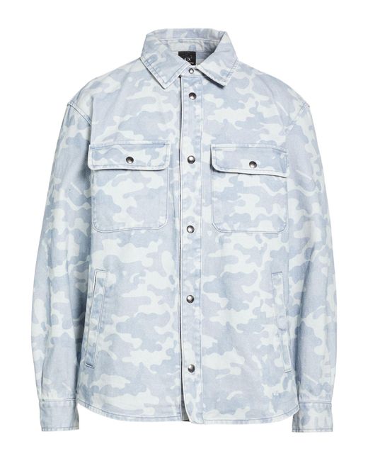ARMANI EXCHANGE Blue Jacket for men