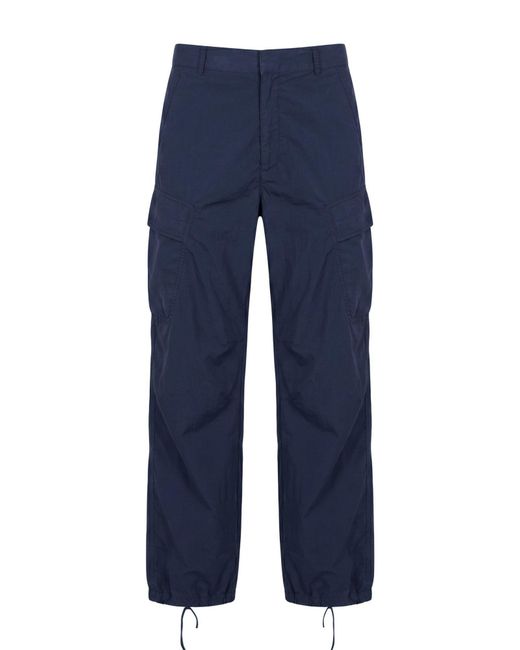 Givenchy Blue Pants Cotton, Elastane for men