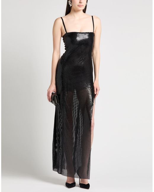 POSTER GIRL Black Maxi Dress Aluminum