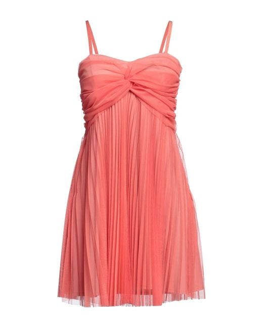 Rinascimento Pink Short Dress