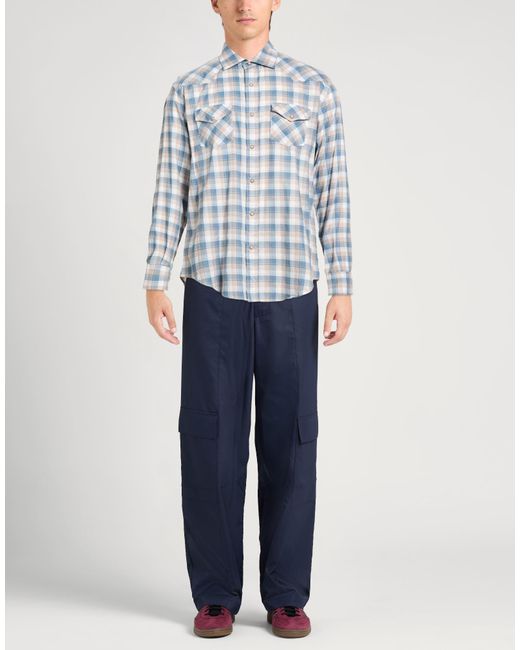 Eleventy Blue Shirt for men