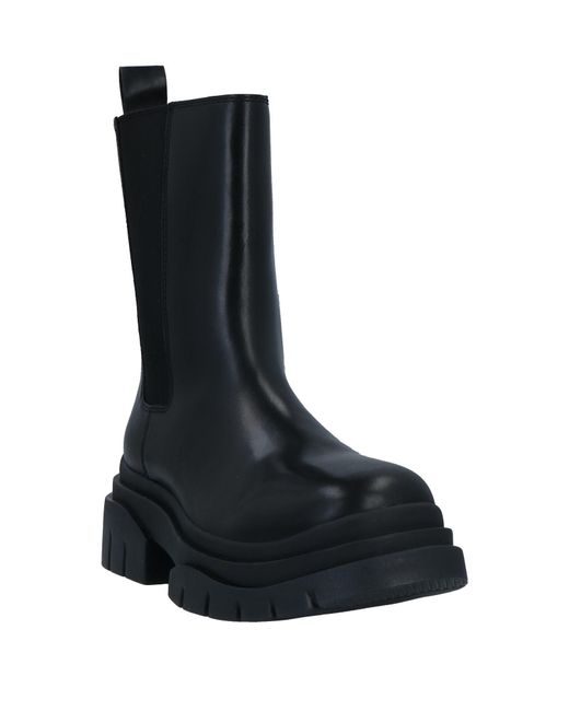 Ash Black Ankle Boots