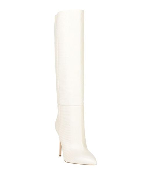 Paris Texas White Boot Leather