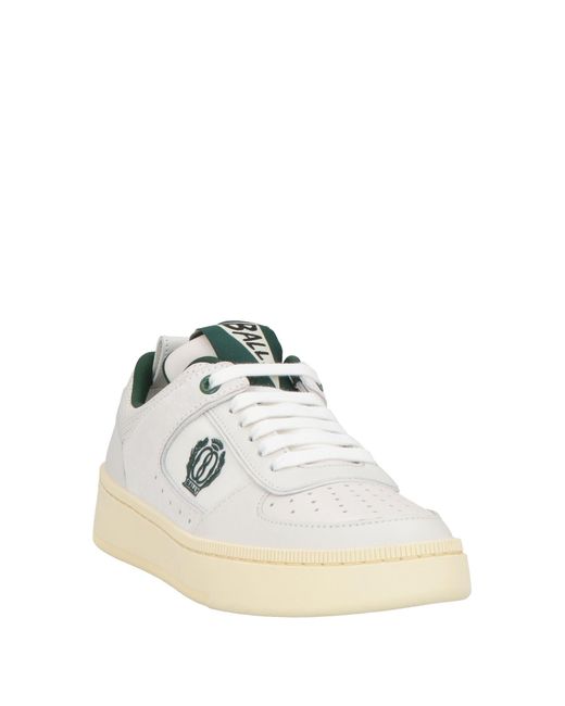 Bally White Trainers