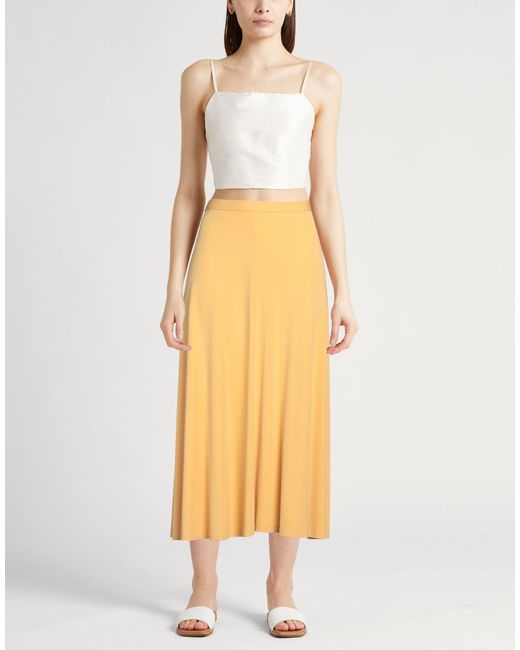 Totême  Yellow Maxi Skirt