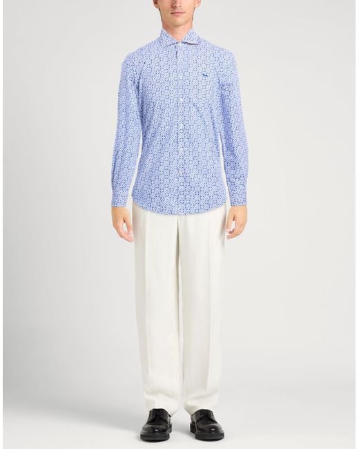 Harmont & Blaine Blue Shirt for men