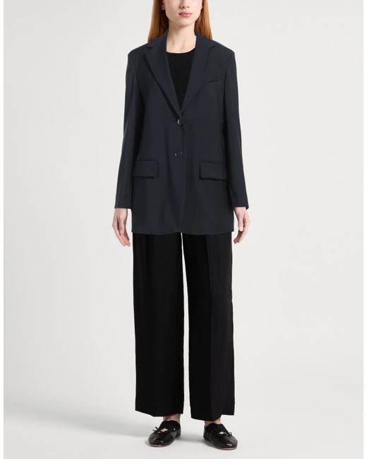 Weekend by Maxmara Blue Blazer Virgin Wool