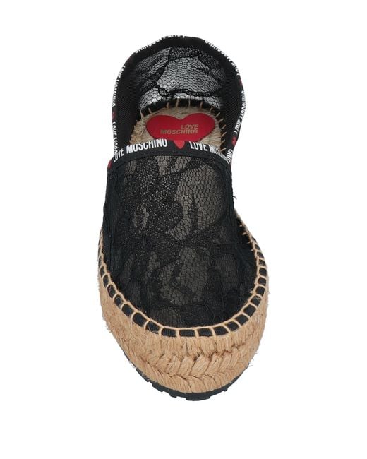 Love Moschino Brown Espadrilles