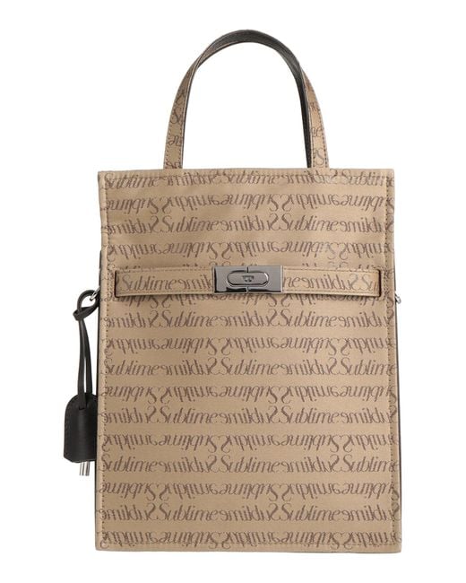 Borsa A Mano di Tory Burch in Natural