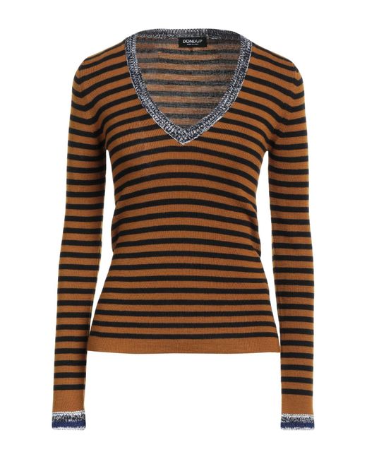 Dondup Brown Sweater Wool