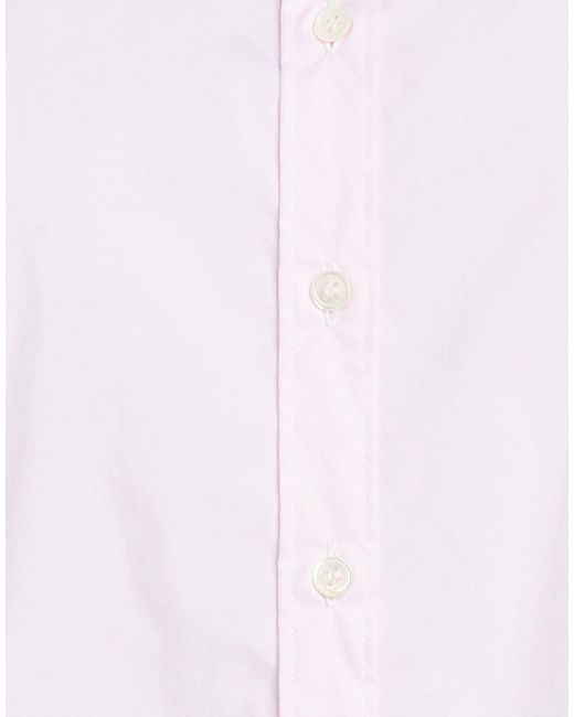 Robert Friedman Pink Shirt Cotton, Elastane