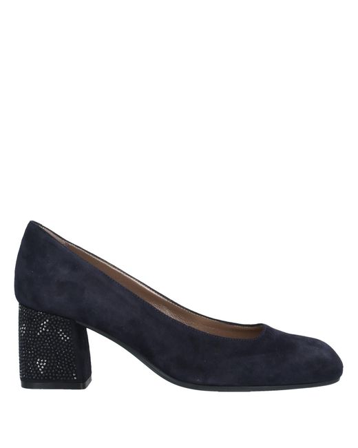 Melluso Blue Midnight Pumps Soft Leather