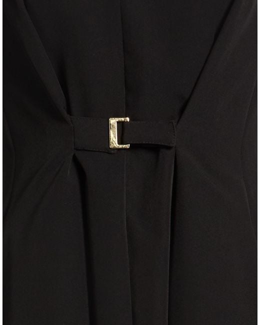 Kocca Black Mini Dress Polyester, Elastane