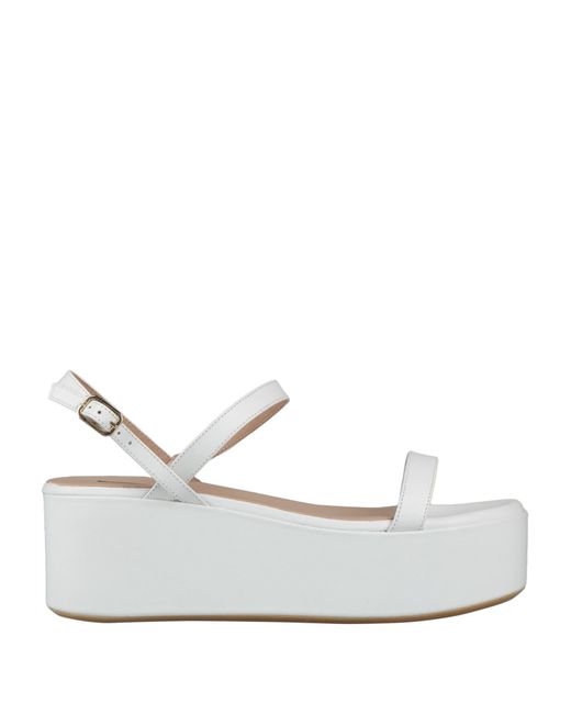 Patrizia Pepe Sandals in White | Lyst