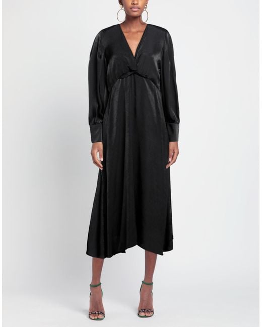 Toy G. Black Midi Dress