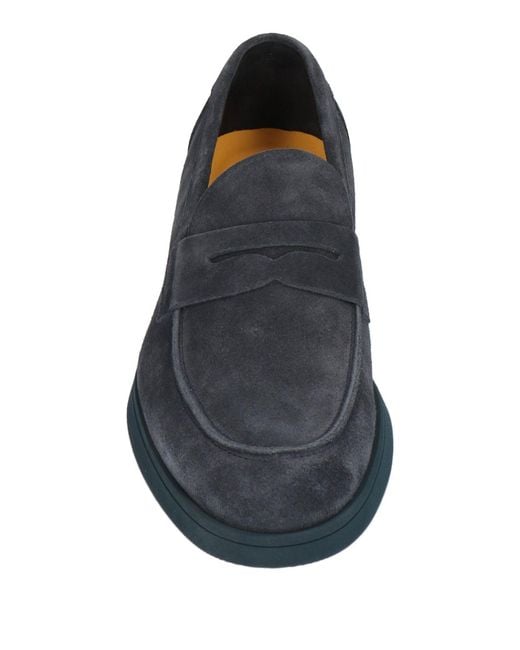 Doucal's Blue Loafers for men
