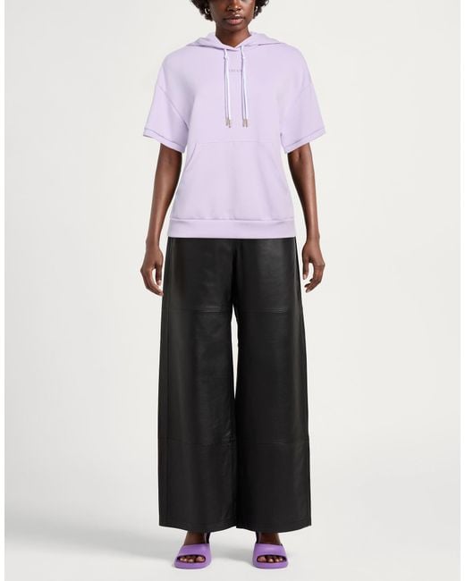 ARMANI EXCHANGE Purple Sweatshirt Polyamide, Viscose, Elastane