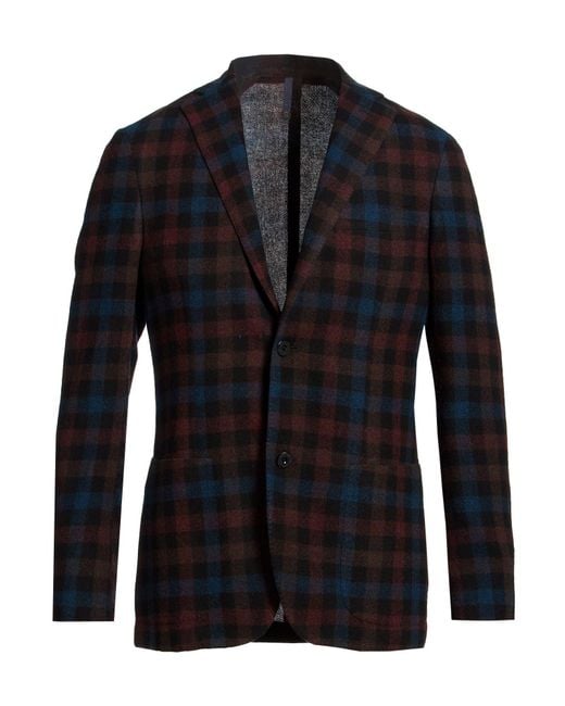 Montedoro Blue Blazer Virgin Wool, Cashmere for men