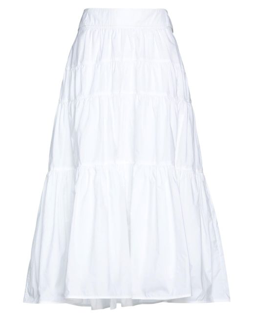 Proenza Schouler White Midi Skirt