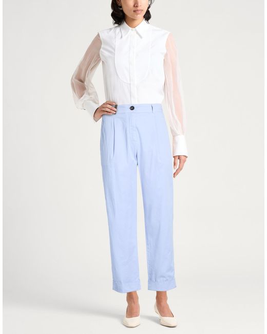 Peserico Blue Trouser
