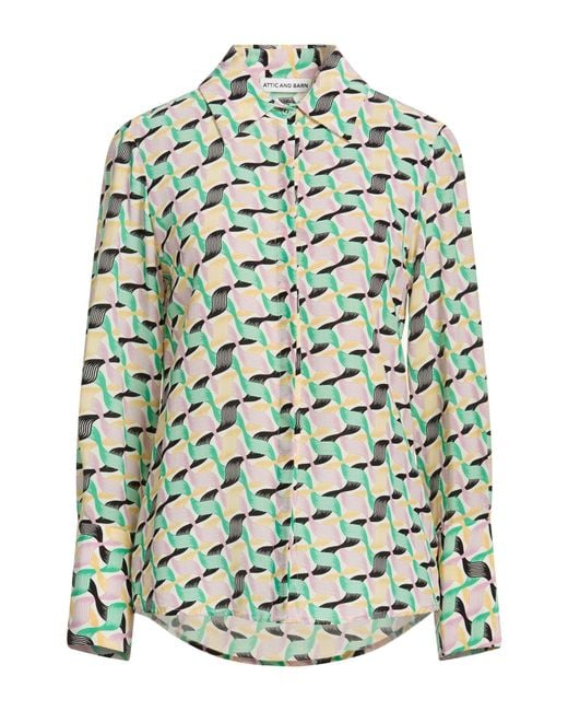 Attic And Barn Green Shirt