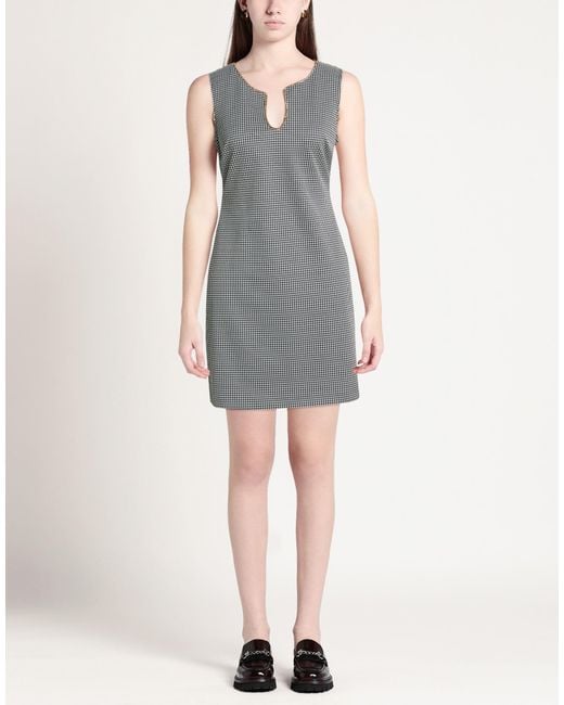 Oltre Gray Mini Dress