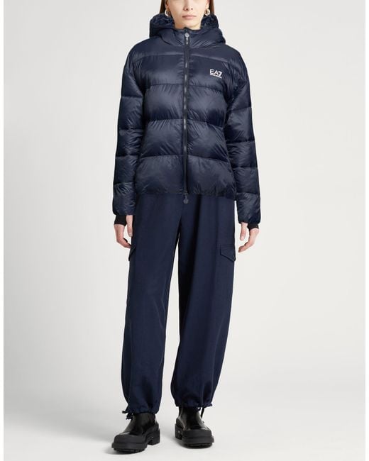 EA7 Blue Puffers