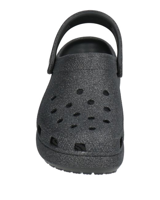 CROCSTM Gray Mules & Clogs Rubber