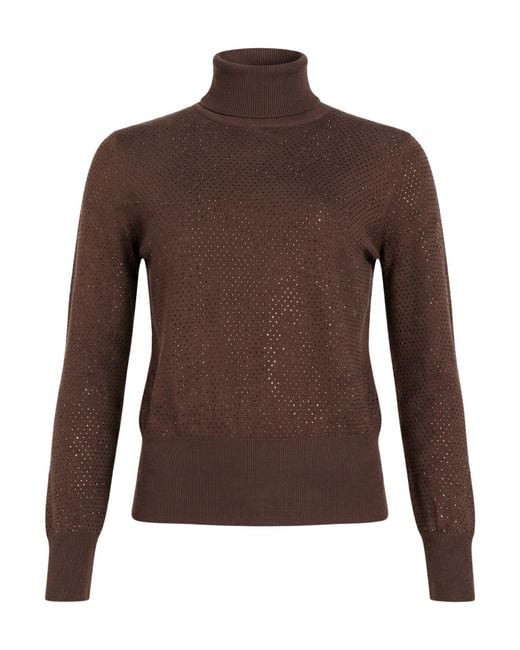 No Secrets Brown Turtleneck