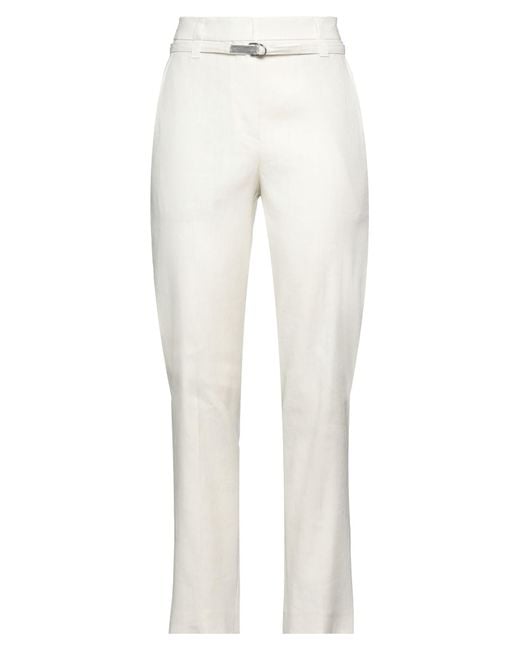 Brunello Cucinelli White Trouser