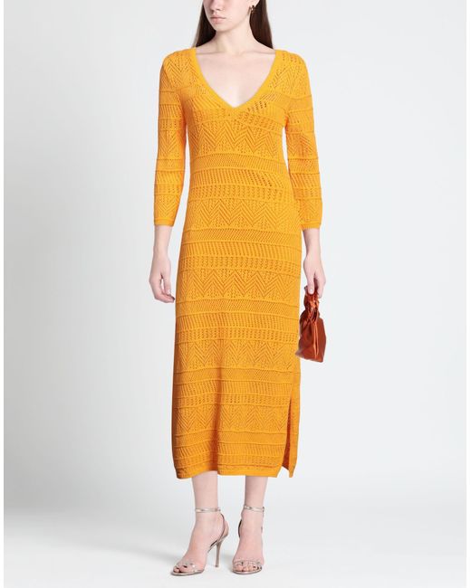 Rag & Bone Orange Maxi Dress