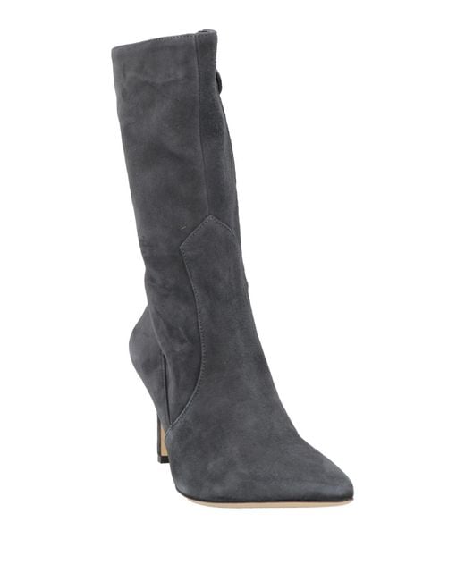 P.A.R.O.S.H. Gray Ankle Boots