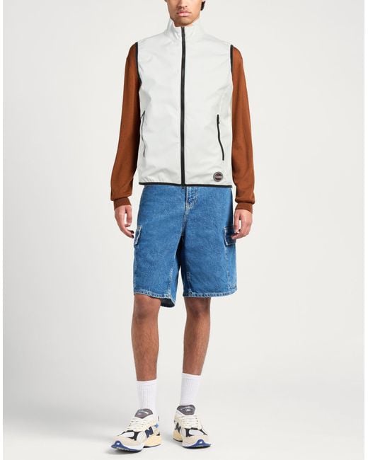 Chompa sin mangas Colmar de hombre de color White