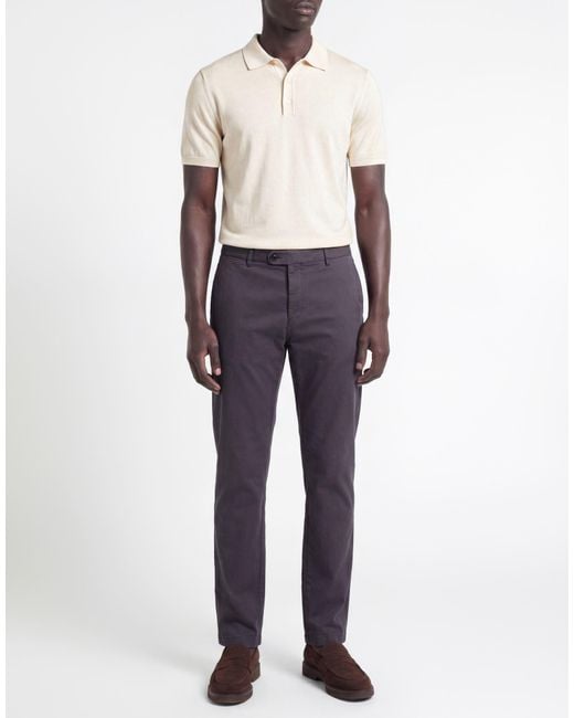 Bugatti Blue Pants Cotton, Elastane for men