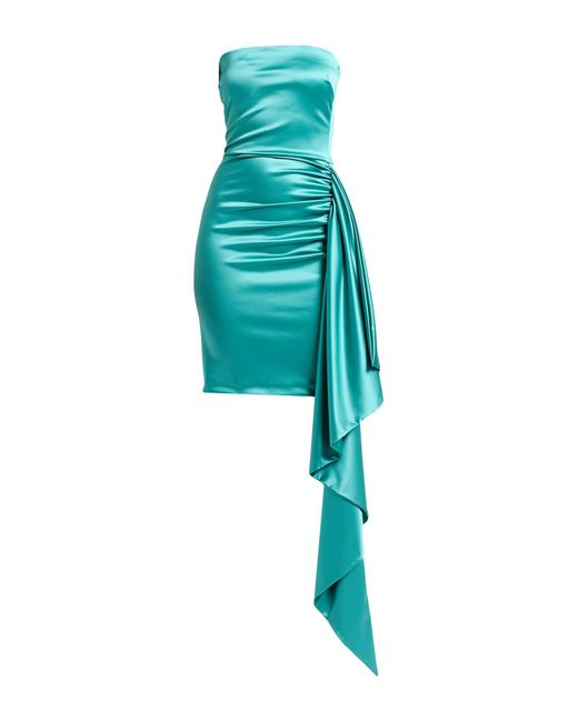 La Petite Robe Di Chiara Boni Blue Mini Dress