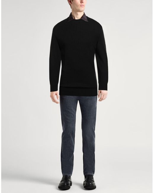 Siviglia Black Sweater Wool, Acrylic for men