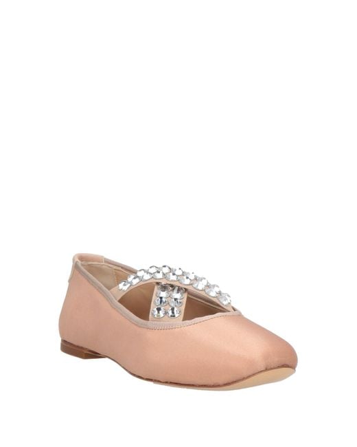 Casadei Pink Ballet Flats