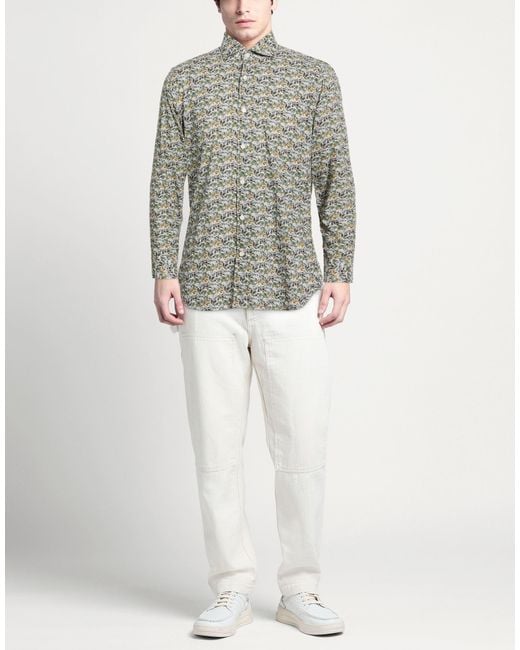 Guglielminotti Gray Shirts for men