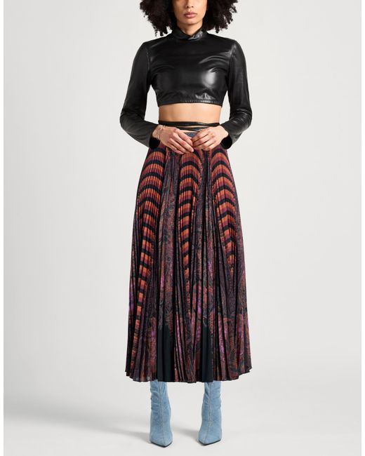 Ulla Johnson Red Maxi Skirts
