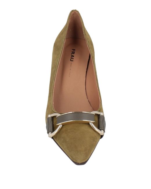 Frau Metallic Pumps Leather