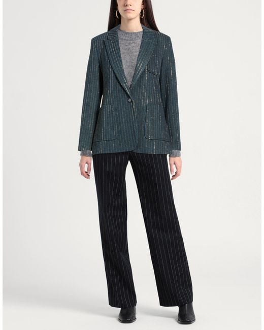 Forte Blue Midnight Blazer Cotton