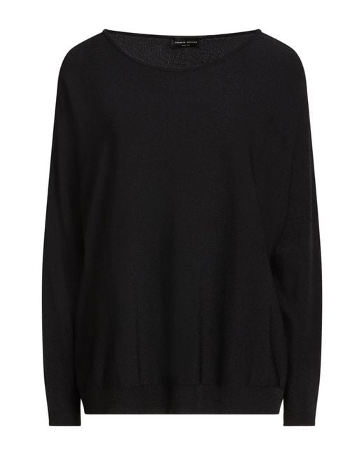 Roberto Collina Black Sweaters