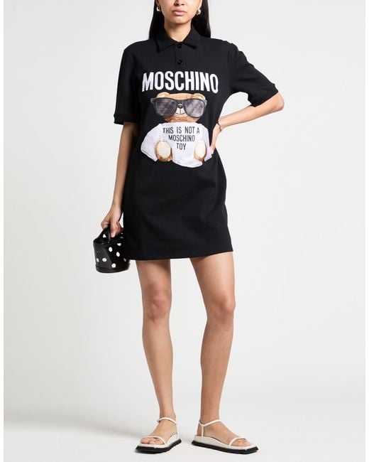 Moschino Black Mini Dress