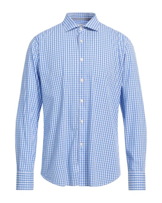 Camicia di Tintoria Mattei 954 in Blue da Uomo