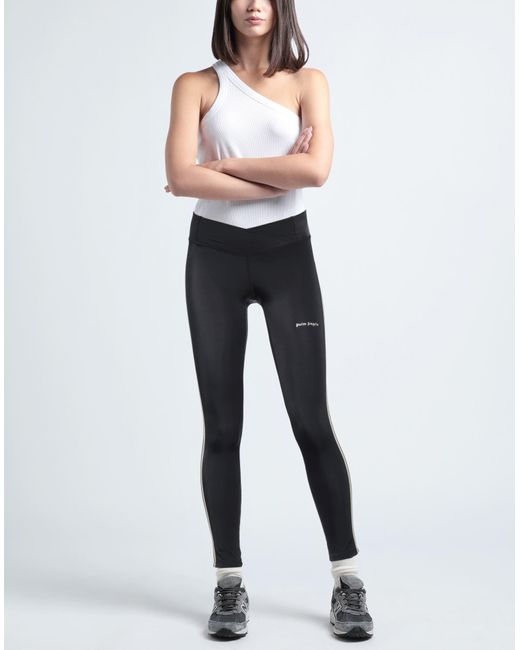 Palm Angels Black Leggings