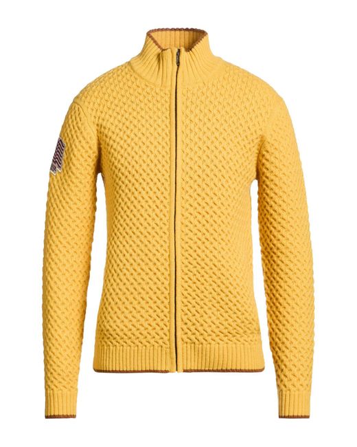 U.S. POLO ASSN. Yellow Cardigan for men