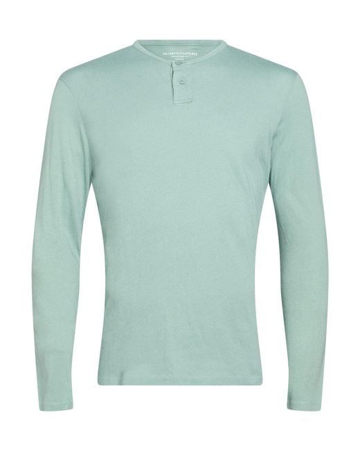 Majestic Filatures Green T-Shirt Organic Cotton, Cashmere for men