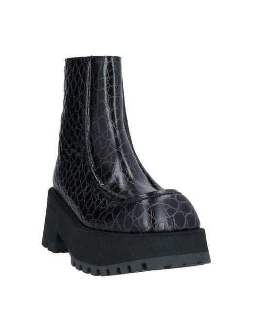 Marni Black Ankle Boots