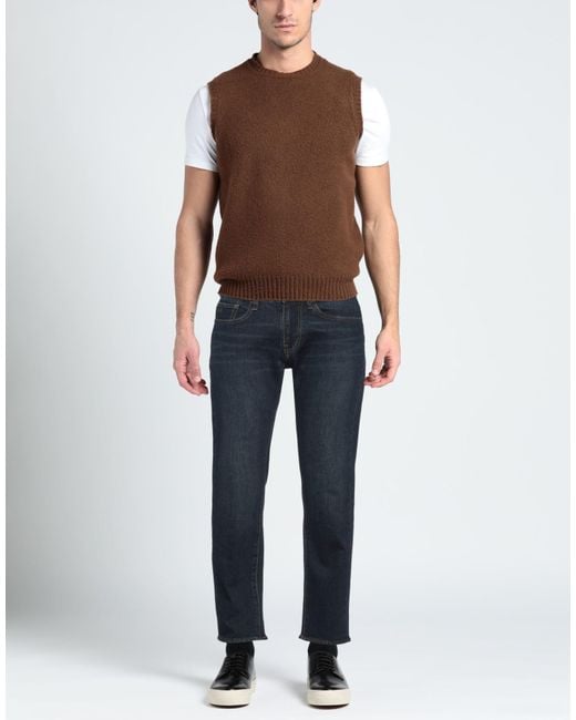 ARMANI EXCHANGE Blue Jeans Cotton, Elastane for men