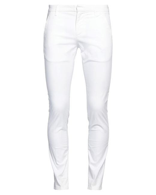 Dondup White Pants for men
